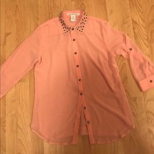 American Rag blouse with silver studs 😘